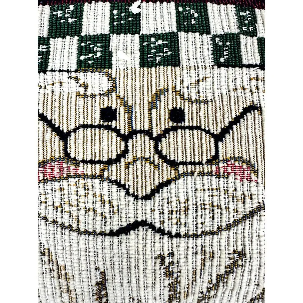Tapestry 'Santa Claus is Bringing Christmas Joy' Rectangle 16 x 12 Throw Pillow